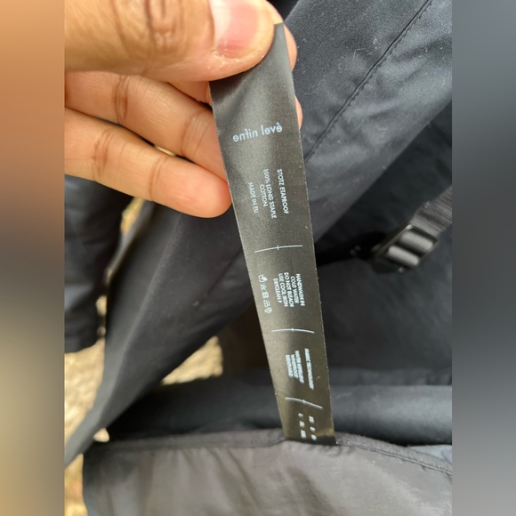 Enfin Leve leioa asymmetrical jacket black - Picture 4 of 9